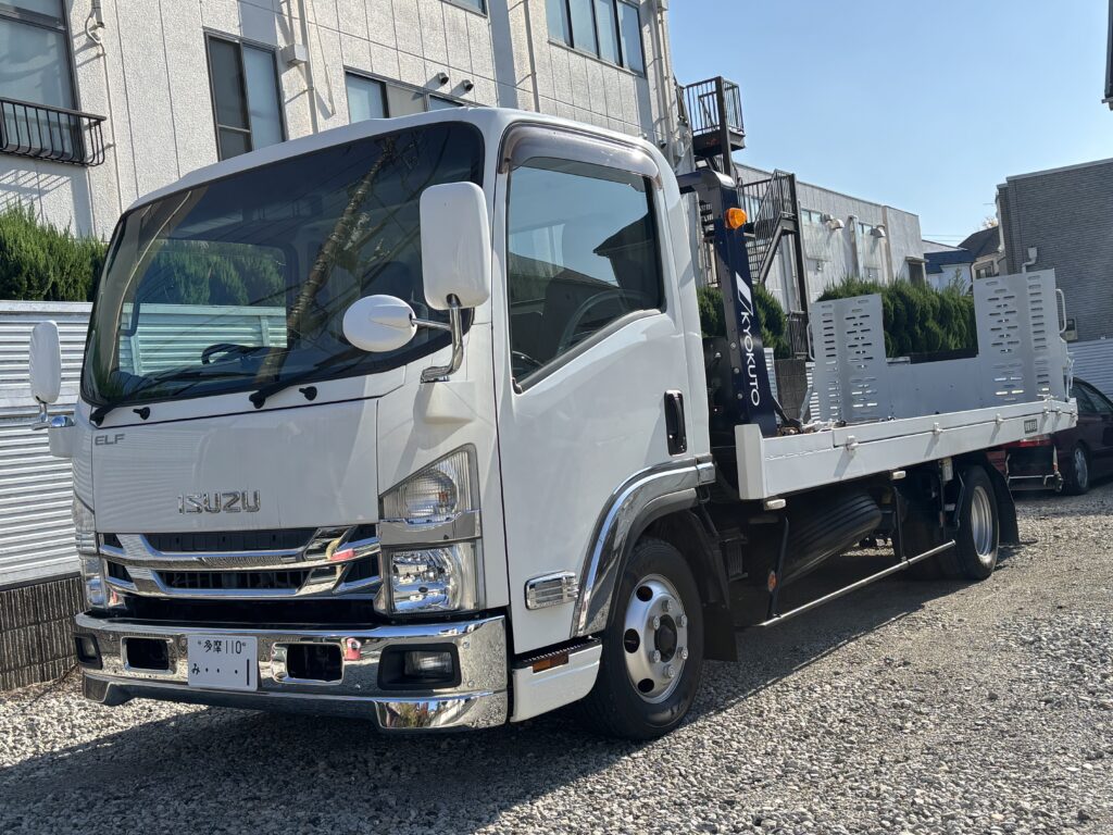 CARSOL公式サイトに掲載されている車両運搬用の積載車